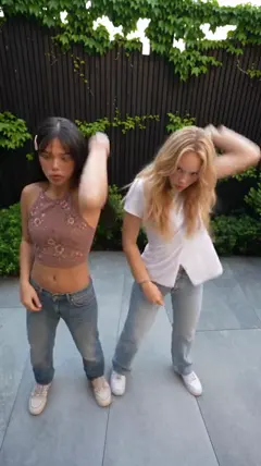 Courtyard dance frame from the sample video